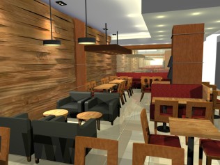 Cafe Design - Dining Area
